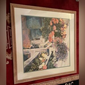 Nell Revel Smith Landscape In The Garden Lithograph